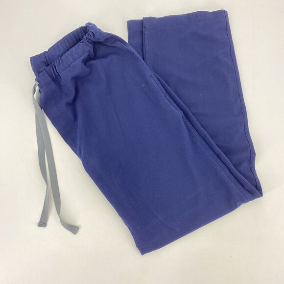 Figs Pants - Figs Technical Collection Scrub Pants Navy Blue Pockets Womens Medium